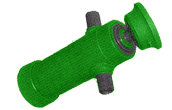 Teleskopzylinder mit Schwenkzapfen